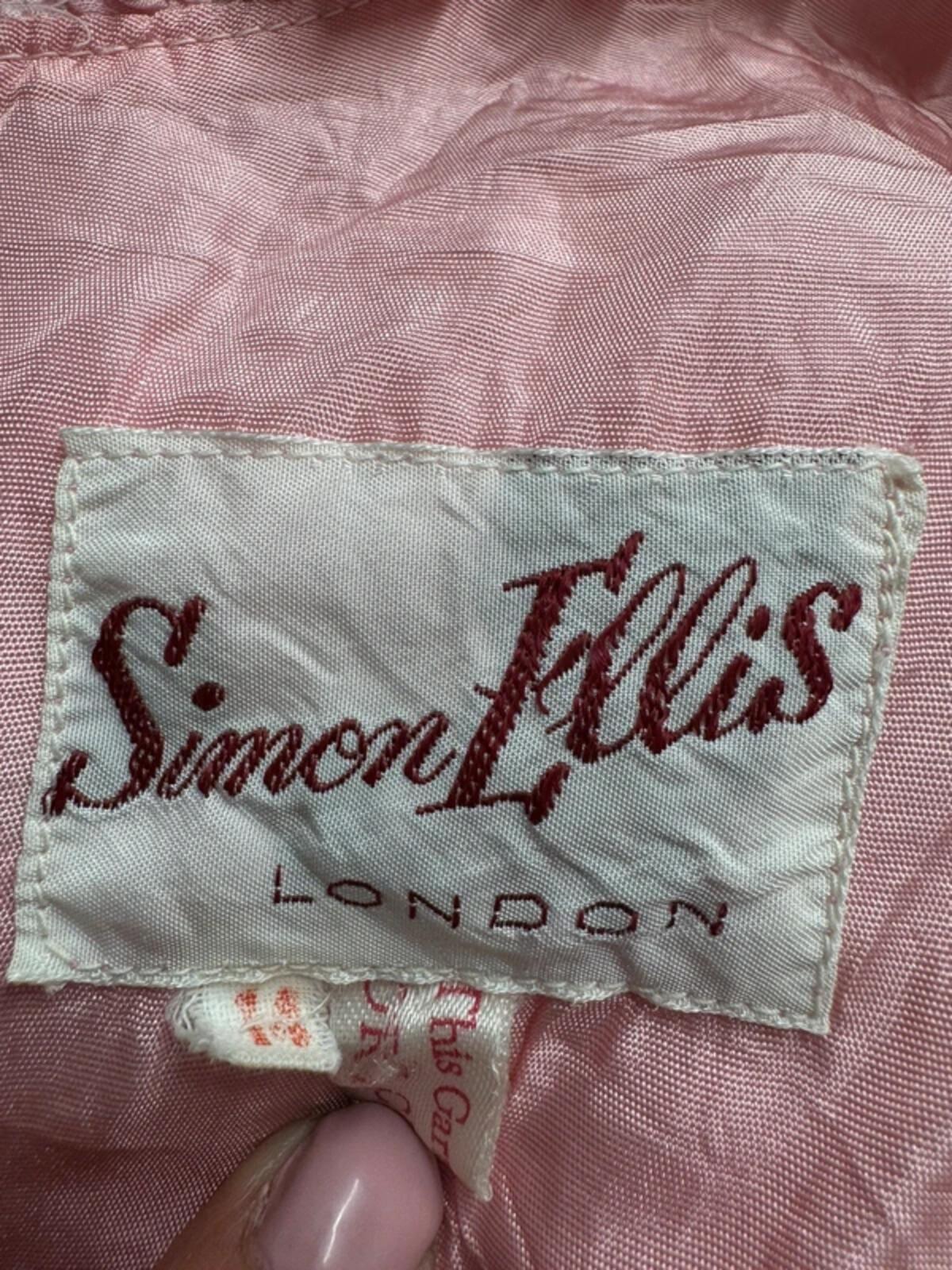 Vintage 1970s Pink & Brown Plaid Ruffle Maxi Dress | Size 8-10