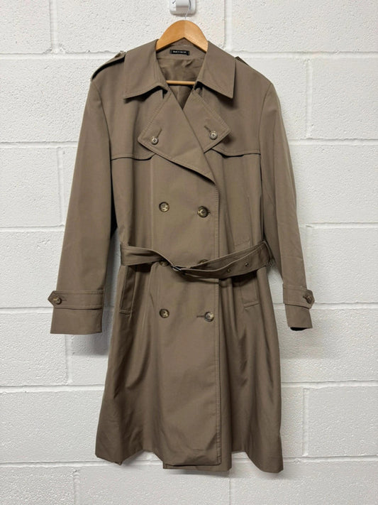 Vintage St Michael Trench Coat - Made in UK - Men’s 42” Chest - Beige Mac