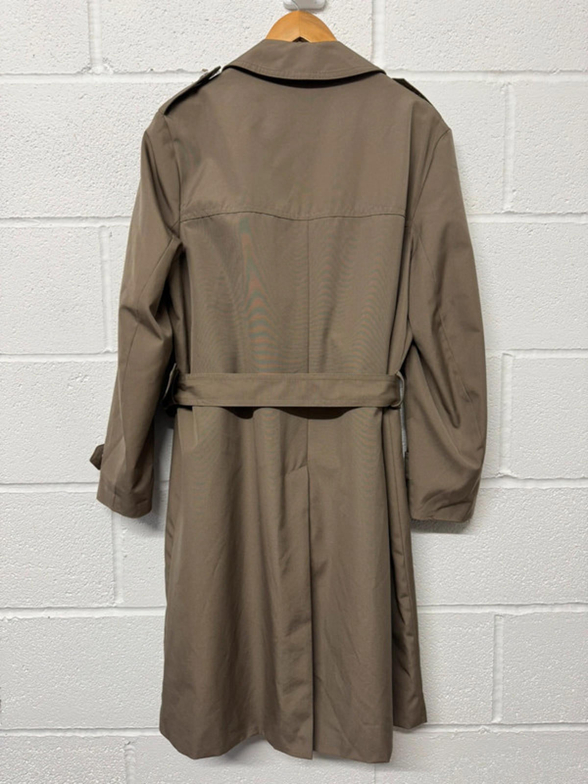 Vintage St Michael Trench Coat - Made in UK - Men’s 42” Chest - Beige Mac